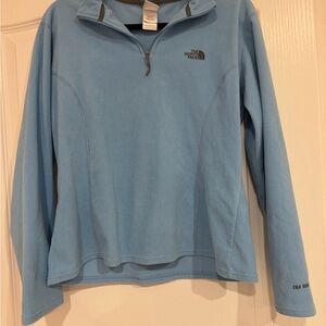 The North Face Women's Blue Fleece Long Sleeve Top